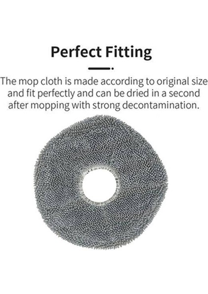 Süpürge, X9 Pro Robot Süpürge Silindir Fırça Yan Fırçalar Yıkanabilir Filtre Paspas Bezleri Için 6 Adet Yedek Parça Takımı, Siyah ve Gri (Yurt Dışından) modelleri