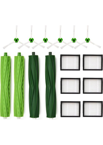 Elektrikli Süpürge Aksesuarları, Silindir Fırça Yan Filtre Yedek Parçaları I, E ve J Serisi I7 I7+ I2 I3 I4 I4+ I6 ile Uyumlu, Fotoğraf Rengi (Yurt Dışından)