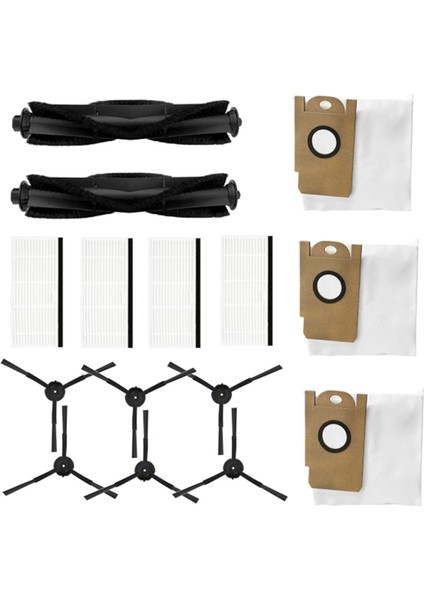 Süpürge Aksesuarları, R1 / Lidstro S1 Robot Süpürge Ana Yan Fırça Hepa Filtre Toz Torbası Yedek Parçaları, Fotoğraf Rengi (Yurt Dışından)