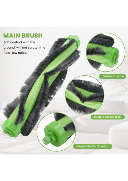 Silindir Fırça, COMBO113 R113840 Robotik Süpürge Yedek Parçaları Için Ana Silindir Fırça, Yeşil (Yurt Dışından) indirimleri