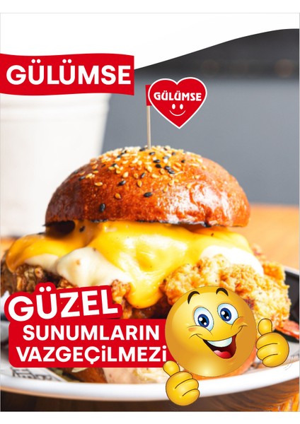 Kalp Içi Gülümse Yazılı Servis Kürdanı indirimleri
