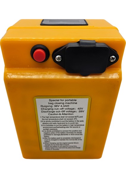 Akülü Çuvalağzı Dikiş Makinesi Bataryası (GK9-900B Için) / 4400MAH 36V