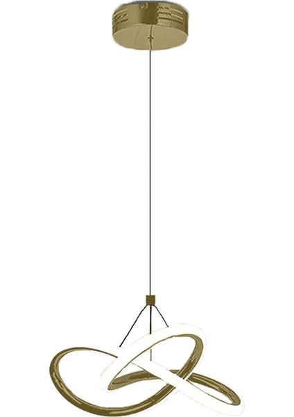 Bonna Modern Sarkıt Power LED Avize Beyaz Işık - Eskitme Kasa