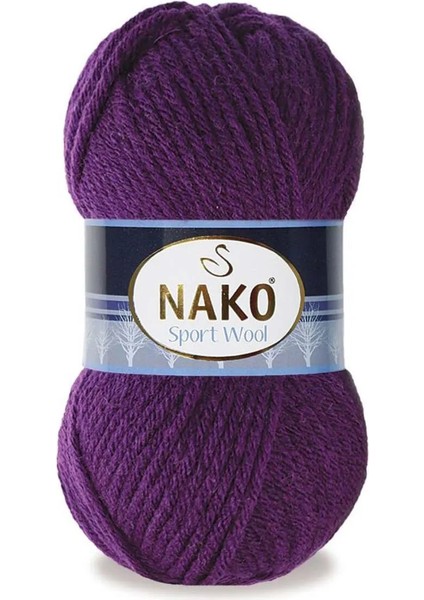 Sport Wool Mor 3260 (5 Adet) Örgü Ipi