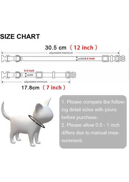 P-Rose Şerit Stili 7-12 Inç Naylon Yaka Özel Kişiselleştirilmiş Kimlik Ücretsiz Kazıma Pati Desenli Kedi Küçük Köpek Sevimli Naylon Ayarlanabilir Yavru Kediler Kolye (Yurt Dışından) fiyatları