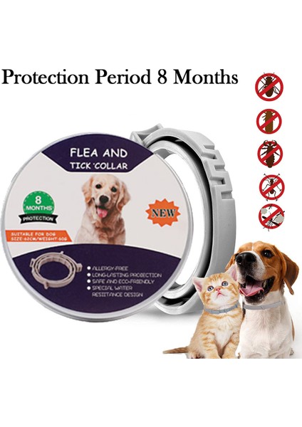Turuncu 38CM Torbalı Stil 8 Ay Koruma Süresi Kedi Köpek Parazit Önleyici Böcek Kovucu Geri Çekilebilir Pet Ürünleri (Yurt Dışından) modelleri