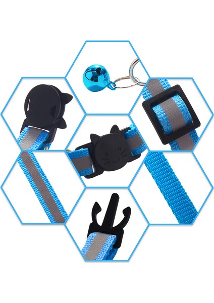 C-Mor-Gümüş Tarzı Yansımalı Kedi Emniyet Toka Tasma Ayarlanabilir Kişiselleştirilmiş Kimlik Ücretsiz Gravür Naylon Yavru Kediler Kolye (Yurt Dışından) indirimleri