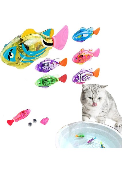 Yeşil Stil Yeni Kedi Etkileşimli Elektrikli Balık Su Oyuncağı Için Kapalı Oyun Yüzen Robot Balık Oyuncakları Kedi Köpek ile LED Işık Pet Banyo Oyuncakları (Yurt Dışından) fiyatları