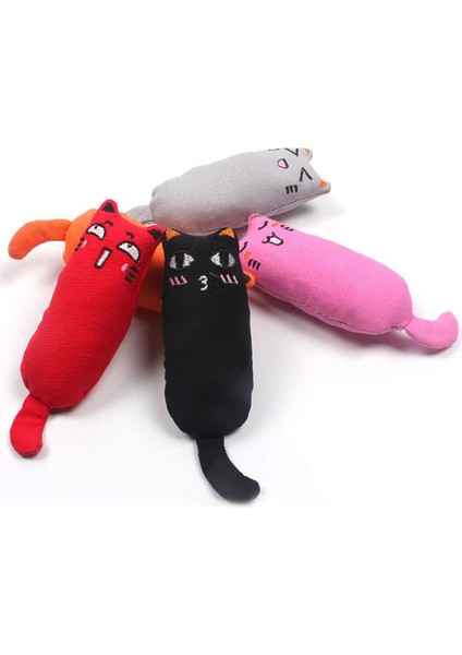 Parlak Sarı Stil Kediler Için Cazip Oyuncak Kedi Ürünleri Sevimli Kedi Oyuncakları Diş Gıcırdatma Için Kedi Tüyü Oyuncak Kedi Peluş Baş Parmak Yastık Pet Aksesuarları (Yurt Dışından)