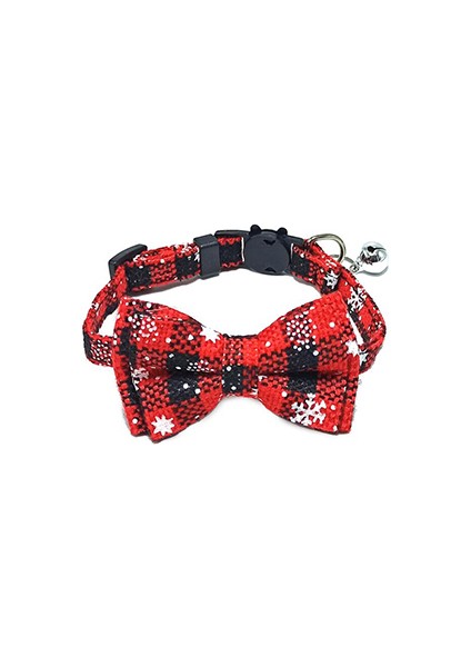 Red3 Tarzı 1CMX26CM Yaylı Ayarlanabilir Köpek Tasmalı Papyon Güvenlik Tokalı Kırılabilir Kedi Yaka Kemer Çizgili Noel Köpeği Kolye Için Bowknot Breakaway Cat Collar Bow Tie (Yurt Dışından)