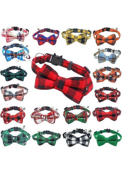 Kırmızı-Yeşil Tarzı 1CMX26CM Yaylı Ayarlanabilir Köpek Tasmalı Papyon Güvenlik Tokalı Kırılabilir Kedi Yaka Kemer Çizgili Noel Köpeği Kolye Için Bowknot Breakaway Cat Collar Bow Tie (Yurt Dışından) modelleri