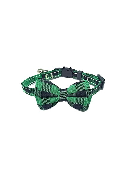 Yeşil3 Tarzı 1CMX26CM Yaylı Ayarlanabilir Köpek Tasmalı Papyon Güvenlik Tokalı Kırılabilir Kedi Yaka Kemer Çizgili Noel Köpeği Kolye Için Bowknot Breakaway Cat Collar Bow Tie (Yurt Dışından)