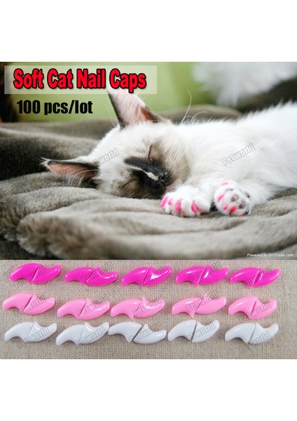 Lazer Gümüş Tarzı S Beden Yumuşak Kedi Tırnağı Kapsülü Kontrol Evcil Hayvanlar Silikon Tırnak Koruyucu Kedi Pençeleri Pati Ücretsiz Yapıştırıcı Glue Boyut Xs S M L (Yurt Dışından) indirimleri