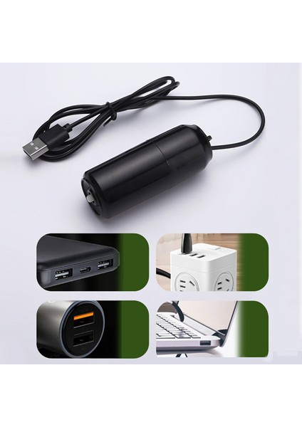 Siyah Stil Taşınabilir Akvaryum Oksijen Hava Pompası Balık Tankı USB Sessiz Hava Kompresörü Aeratör (Yurt Dışından) indirimleri