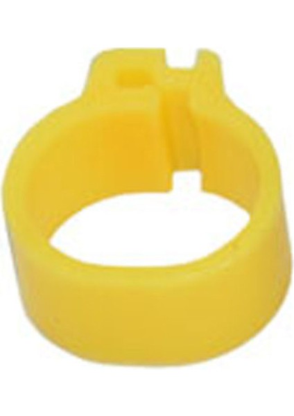 Sarı Stil Kuş Tüy Halka Iç Çapı 7 mm Plastik Klips Halka Güvercin Güvercin Bıldırcın Ayak Halka Çiftlik Hayvan Taşıyıcı (Yurt Dışından)