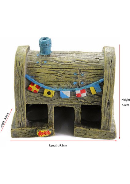 No.2 Tarzı Resim Olarak Akvaryum Dekorasyon Ananas Evi Krusty Krab Squidward Tentacles Balık Tankı Peyzaj Reçine Süs Eşyaları (Yurt Dışından)