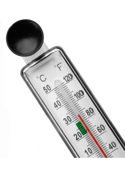 Rastgele Stil 14,5X2.8X1CM Akvaryum Balık Tankı Termometre Cam Ölçer Su Sıcaklık Göstergesi Emme Kupası R9JF (Yurt Dışından) modelleri