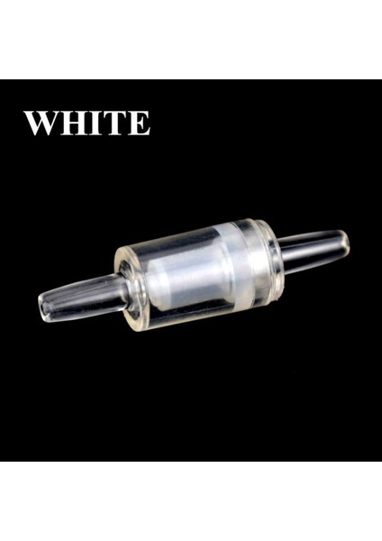 Beyaz Stil Dayanıklı Tek Yönlü Geri Dönüşsüz Co2 Akvaryum Balık Tankı Hava Pompası Kontrol Valfi Akvaryum Aksesuarları (Yurt Dışından)