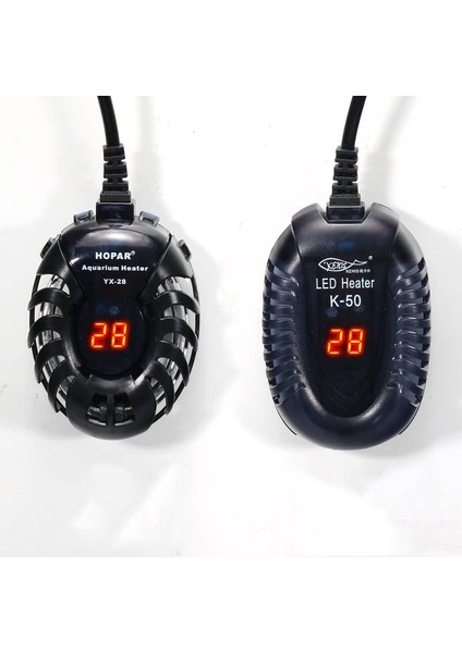 Eski 25W Tarzı 100-120V Abd Fişi Küçük Balık Tankı Mini Isıtıcı Düşük Su Seviyesi Kaplumbağa Tankı LED Dijital Ekran Isıtıcı Otomatik Sıcaklık Patlama Geçirmez Isıtma (Yurt Dışından)