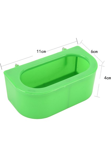 S Tarzı Sıcak Küçük Boy Kuş Kümesi Otomatik Akrilik Yiyecek Konteyneri Papağan Güvercin Sıçrama Geçirmez .5cm (Yurt Dışından)