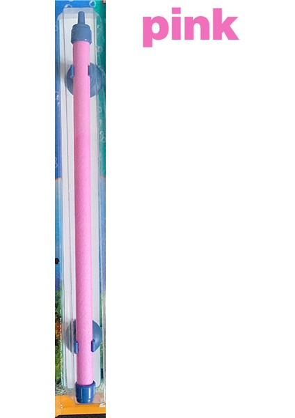 Pembe Stil 28 Inç (71 Cm) 6 Boyutlu 6 Renkli Balık Tankı Akvaryum Hava Taşı Balon Duvarı Havalandırma Tüpü Oksijen Pompası Difüzör Yüksek Verimlilik (Yurt Dışından)