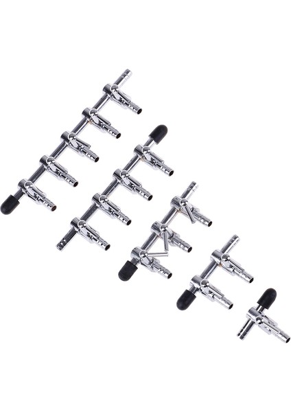 Bir Stil Distribütör Akvaryum Paslanmaz Çelik Kolu Balık Tankı Dayanıklı Oksijen Pompası Aksesuarları Splitter Hava Akış Kontrolü (Yurt Dışından) fiyatları