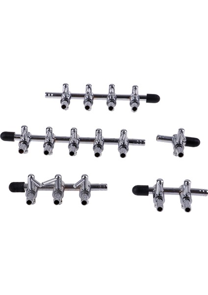 Bir Stil Distribütör Akvaryum Paslanmaz Çelik Kolu Balık Tankı Dayanıklı Oksijen Pompası Aksesuarları Splitter Hava Akış Kontrolü (Yurt Dışından) modelleri