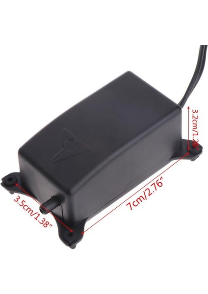 Resim Stili Olarak Tek Boyut 2W Akvaryum Hava Pompası Tek Çıkış Oksijen Pompası Akvaryum Sessiz Balık Dolgulu Küçük Havalandırma Pompası Ab Fişi (Yurt Dışından)