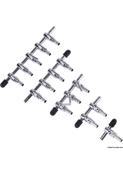 B Tarzı Sıcak Yeni Paslanmaz Çelik Distribütör Akvaryum Kolu Balık Tankı Dayanıklı Oksijen Pompası Aksesuarları Bölücü Hava Akış Kontrolü (Yurt Dışından) modelleri