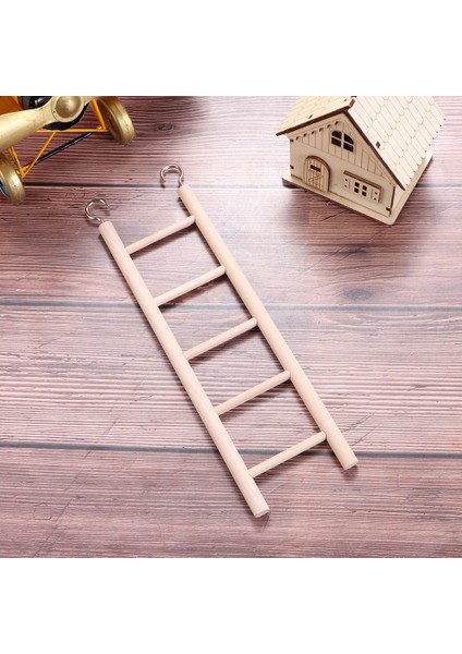 1-16CM Stili Yazın Kuş Oyuncak Ahşap Merdiven Salıncak Tırmalama Tırmanma Merdiven Kafes Hamster Papağan Oyuncakları Asılı Evcil Hayvan Malzemeleri (Yurt Dışından) indirimleri