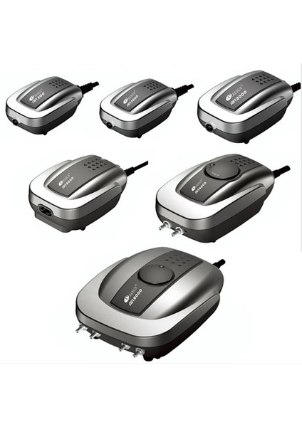 Yemek 3W Stilini Ayarla 2W 4W 8W Hava Hava Hava Hava Hava Akvaryum Hava Pompası Balık Tankı Artan Oksijen Pompası Akvaryum Aksesuarları (Yurt Dışından) fiyatları