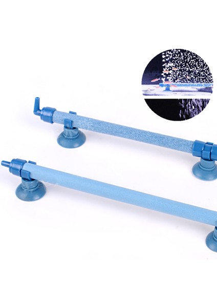 Bl 35,6 cm Stili Balık Tankı Güzel Su Manzaralı Kabarcıklar Duvarı Hava Borusu Akvaryum Hava Pompası Aksesuarları Için 1 Adet Oksijen Hava Kabarcık Dağıtıcı Tüp (Yurt Dışından) fiyatları