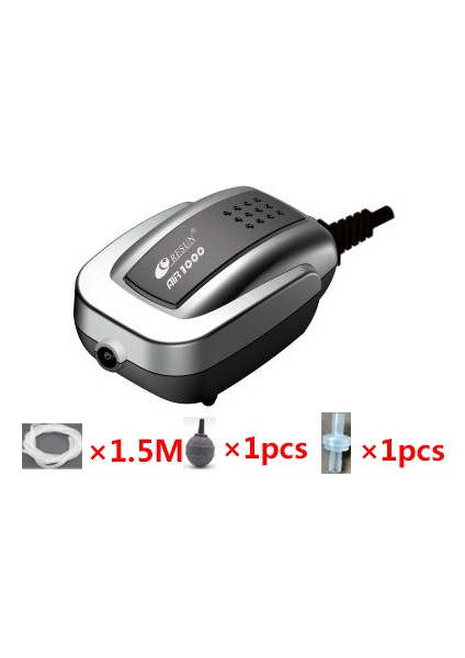 2W Trakeal Taş Stili Ab Fişi Sessiz Akvaryum Hava Pompası Balık Tankı Oksijen Hava Kompresörü Aerator Akvaryum Hava Akışı Yapıcı Pompası Için Balık Deniz Bitkisi Tankı (Yurt Dışından)