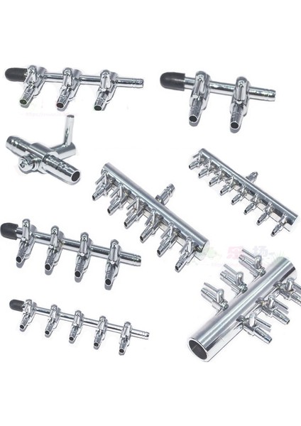 3 Yol Stili Çıkış Çapı3 4mm Akvaryum Aksesuarları Yolu Akvaryum Inline Hava Bölücü Kontrol Valfi Balık Tankı 4*6mm Oksijen Pompası Hortumu AA005 (Yurt Dışından)