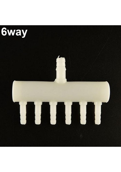6 Yollu Stil 4mm Akvaryum Balık Tankı Hava Akışı Vanası Bölücü Kiti Küçük Bir Oksijen Katkısı Akvaryum Malzemeleri (Yurt Dışından)