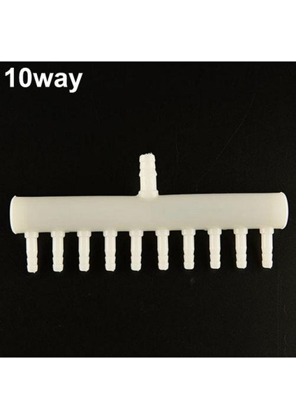 10 Yollu Stil 4mm Akvaryum Balık Tankı Hava Akışı Vanası Bölücü Kiti Küçük Bir Oksijen Katkısı Akvaryum Malzemeleri (Yurt Dışından)