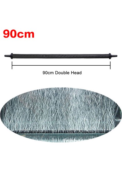 90CM Çift Stil Akvaryum Hava Pompası Oksijen Hava Balonu Hortumu Balık Tankı Su Manzarası Bükülebilir Hava Taşı Boru Şerit Difüzör Aksesuarları (Yurt Dışından)