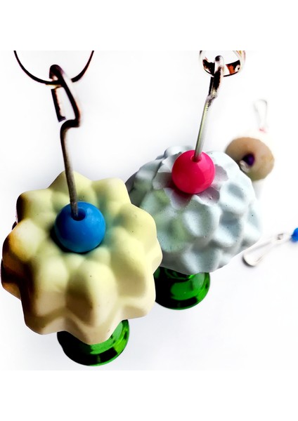 No.1 Tarzı Muhabbet Kuşu Ağız Bakım Oyuncağı Diş Taşı Asma Ip Çiğneme Oyuncağı Rastgele Renk 1 Adet (Yurt Dışından) modelleri