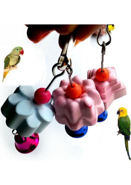 No.2 Tarzı Muhabbet Kuşu Ağız Bakım Oyuncağı Diş Taşı Asma Ip Çiğneme Oyuncağı Rastgele Renk 1 Adet (Yurt Dışından) fiyatları