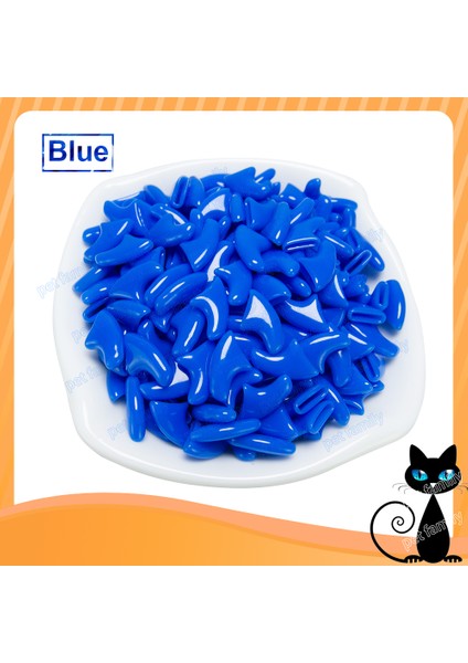 Gümüş Lazer Stili L Beden Kedi Tırnak Kapakları Evcil Pati Pençe Tırnak Bakım Koruyucu Kapak Ücretsiz Yapıştırıcı Yapıştırıcı + Aplikatör Xs S M L (Yurt Dışından) modelleri