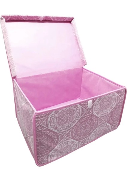 Çok Amaçlı Kutu Mini Boy 40 x 30 x 25 - Pembe