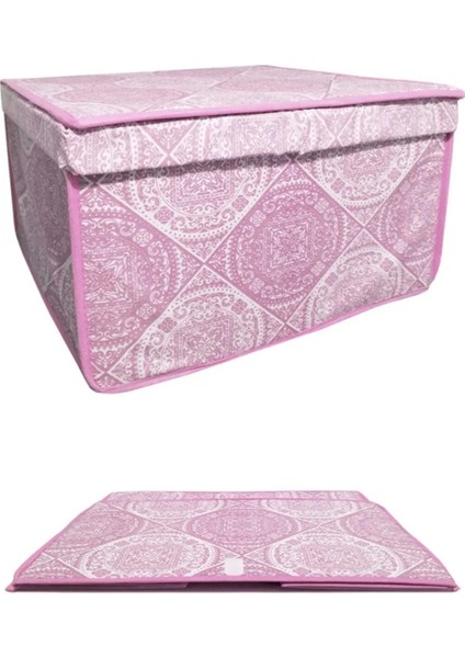 Çok Amaçlı Kutu Mini Boy 40 x 30 x 25 - Pembe modelleri