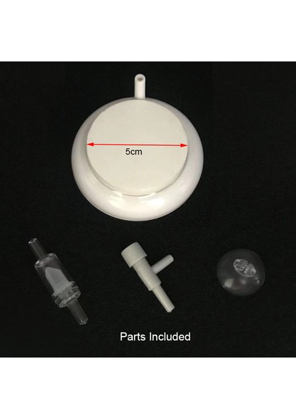 Beyaz Stil 5cm 5 cm Nano Balık Tankı Akvaryum Hava Taşı Oksijen Aerator Artırma Hava Kabarcığı Havuzu Pompası Hidroponik Oksijen Kaynağı Taşları Yeni (Yurt Dışından)