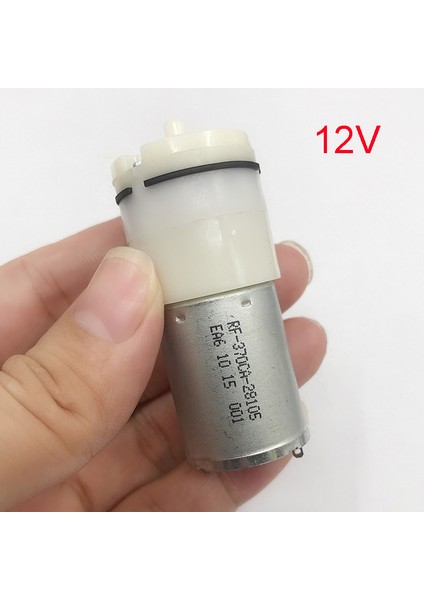 12V Tarzı Akvaryum Için Mikro Hava Pompası Dc 3V 3.7V 5V 6V 12V 24V 370 Motor Vakum Hava Pompası (Yurt Dışından)