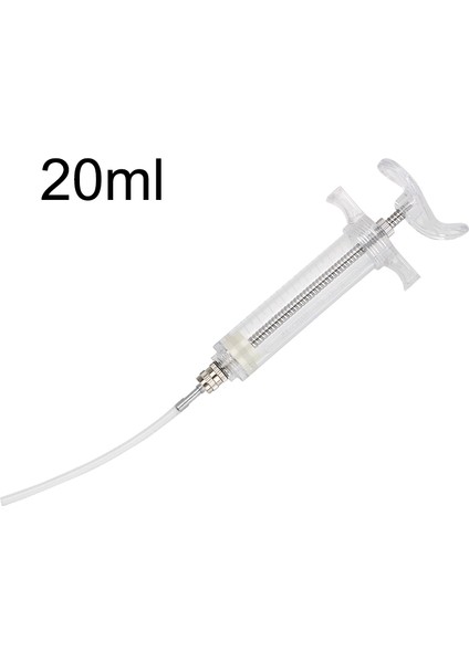 20 ml Stili 20 ml Papağan Mama Şırınga Ayarlanabilir Yavru Kuş El Büyütme Meme Besleme Kuş Malzemeleri (Yurt Dışından)