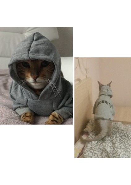 Yeşil Stil L Beden Kedi Kıyafetleri Pet Kedi Mont Ceket Kapüşonlu Kediler Için Kıyafet Sıcak Kürk Kıyafet Tavşan Hayvanlar Pet Kostümü Köpekler Için (Yurt Dışından) modelleri