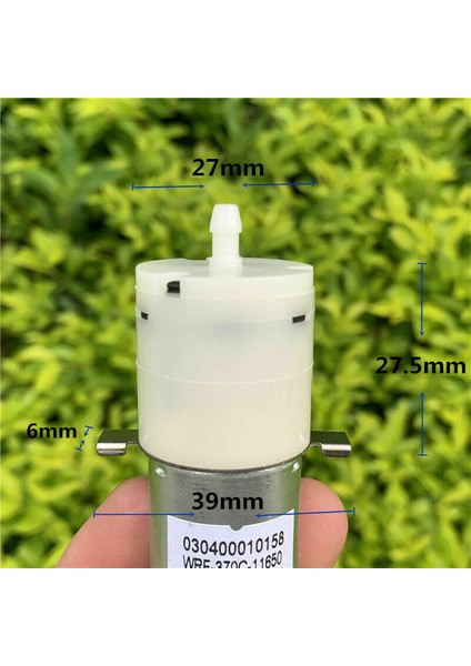 Koge Kpmb 370 Motor Hava Pompası Dc 5V 6V 7.4V 12V Oksijen Pompası Düşük Gürültülü Akvaryum Balık Suyu Tankı Için (Yurt Dışından) modelleri