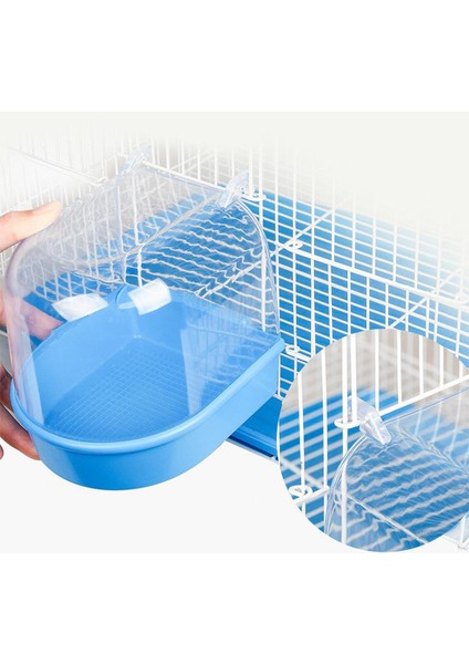 Pembe Tarzı 7 Renkli Kuş Banyosu Plastik Duş Odası Papağan Temizleme Aracı Asılı Kuş Banyosu Budgerigar Su Veya Kum Banyo Malzemeleri (Yurt Dışından) indirimleri