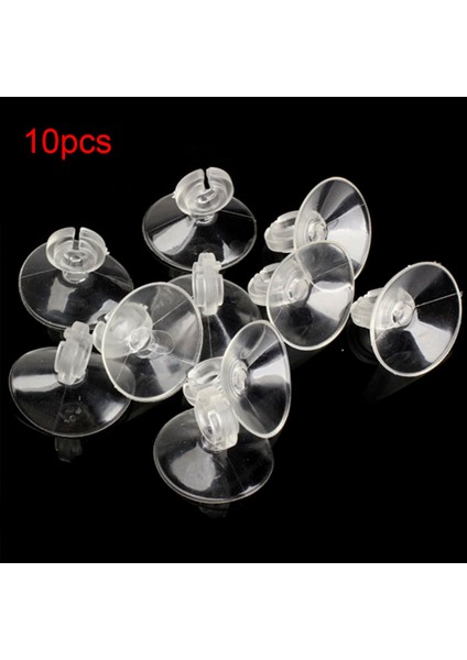 10'lu Paket Stili Plastik Akvaryum Emme Kupası Tutucu Balık Tankı Emici Hortum Tutucu Akvaryum Aksesuarı (Yurt Dışından)