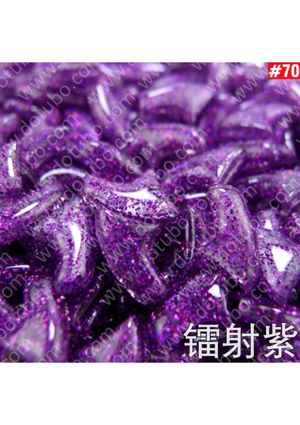 Mor Lazer Stili L Beden Kedi Tırnak Kapakları Evcil Pati Pençe Tırnak Bakım Koruyucu Kapak Ücretsiz Yapıştırıcı Yapıştırıcı + Aplikatör Xs S M L (Yurt Dışından)